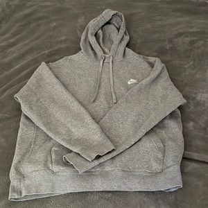 Men’s Nike hoodie grey